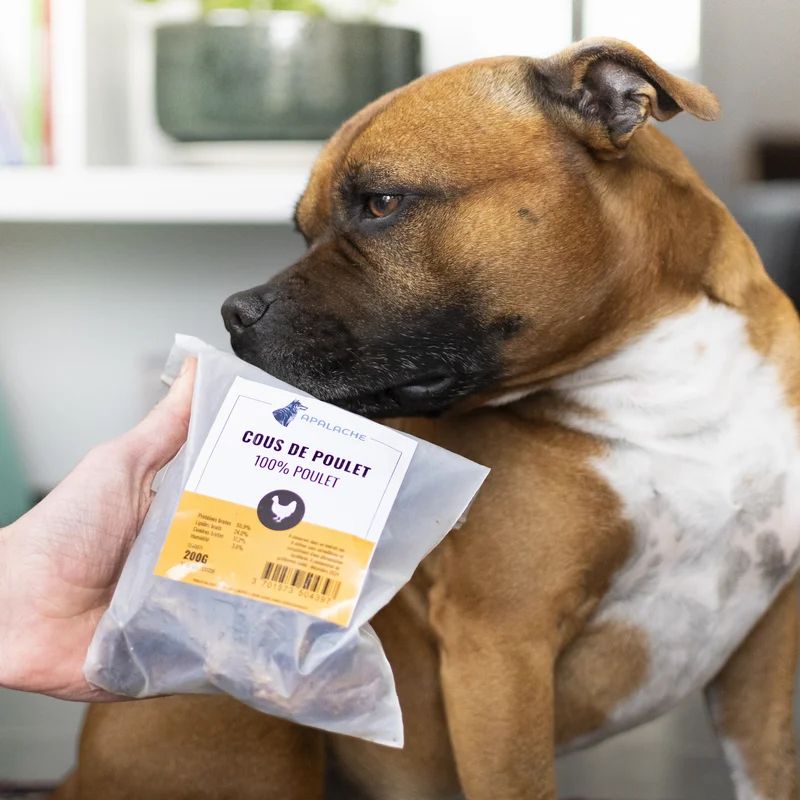 Cous de poulet, Mastication naturelle pour chien, miniature 2