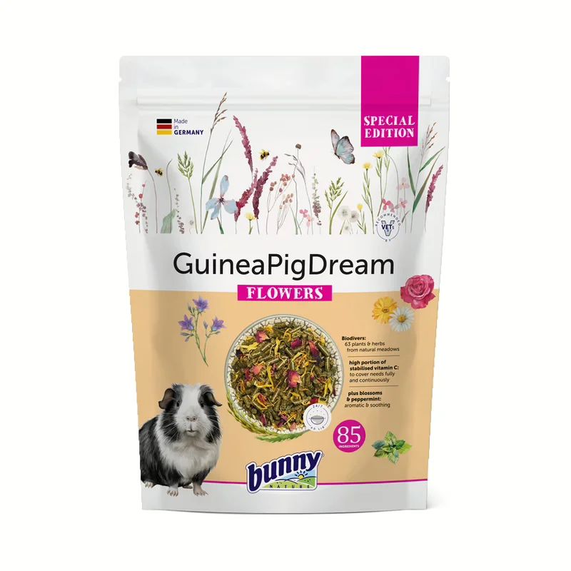 Granulés Cochon d'Inde Edition Spéciale Fleurs 1.5kg, Alimentation pour cochon d'Inde, miniature 1
