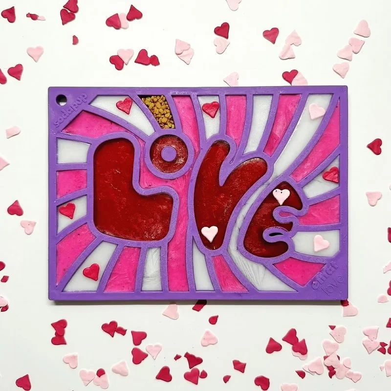 Tapis à lécher eMat Love, miniature 2