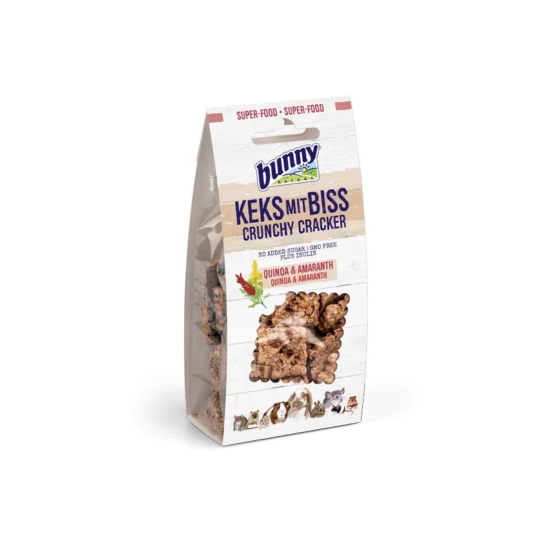 Crunchy Cracker Amaranthe & Quinoa 50G