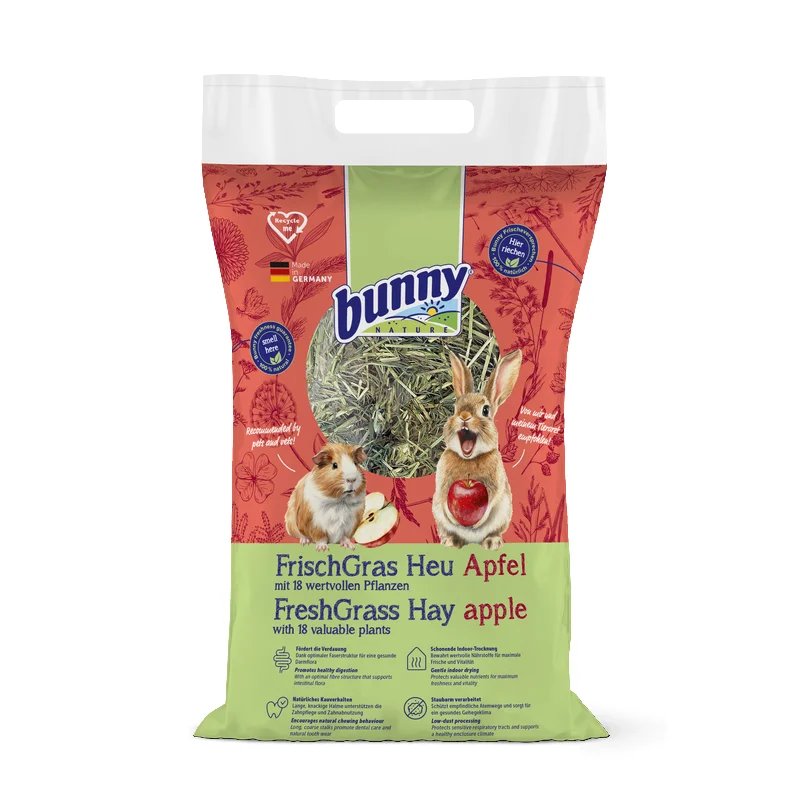 Foin FreshGrass Pomme 500G