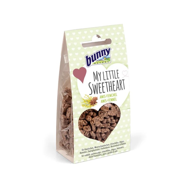 My Little Sweetheart Anis & Fenouil 30g, Friandise naturelle pour rongeur et lapin
