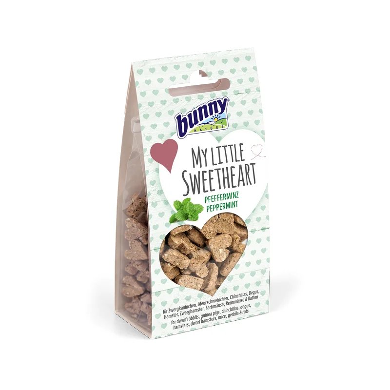 My Little Sweetheart Menthe poivrée 30g, Friandise naturelle pour rongeur et lapin