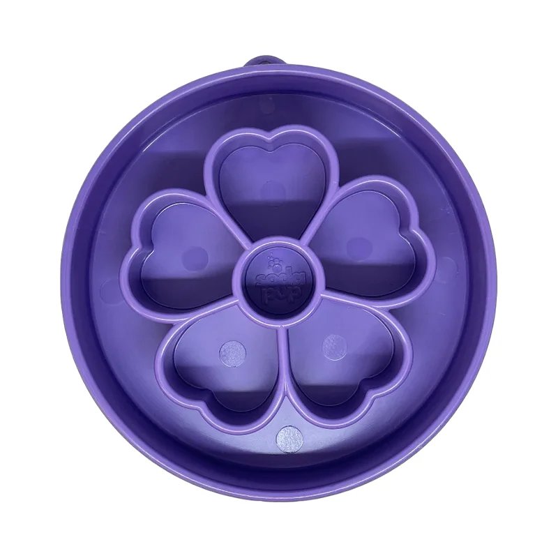 Gamelle d'enrichissement eBowl Fleurs — Enrichissement pour chien, photo 2 sur 3