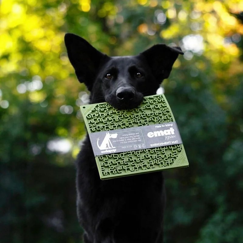 Tapis à lécher eMat Puzzle — Enrichissement pour chien, photo 4 sur 4