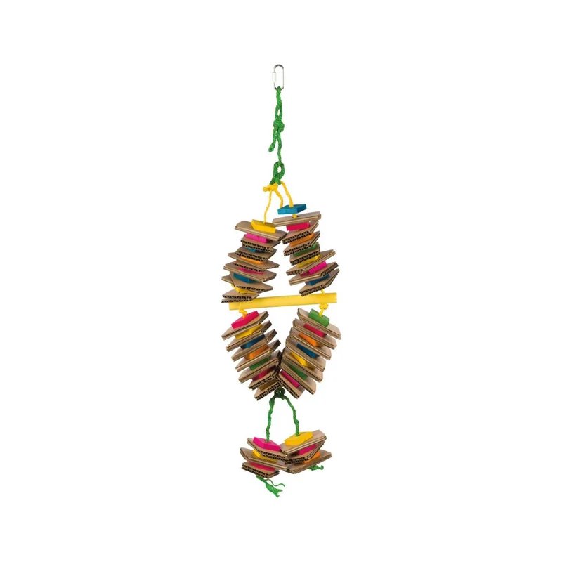 Jouet en bois et carton — Jouets pour rat