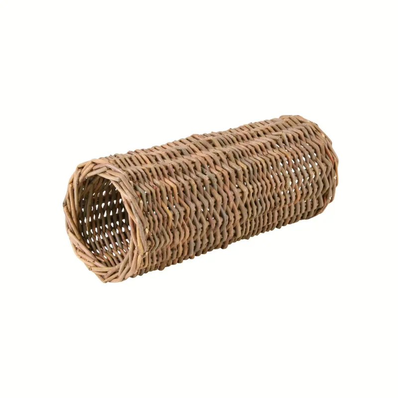 Tunnel en osier — ø10×25cm — Accessoires pour cochon-dinde
