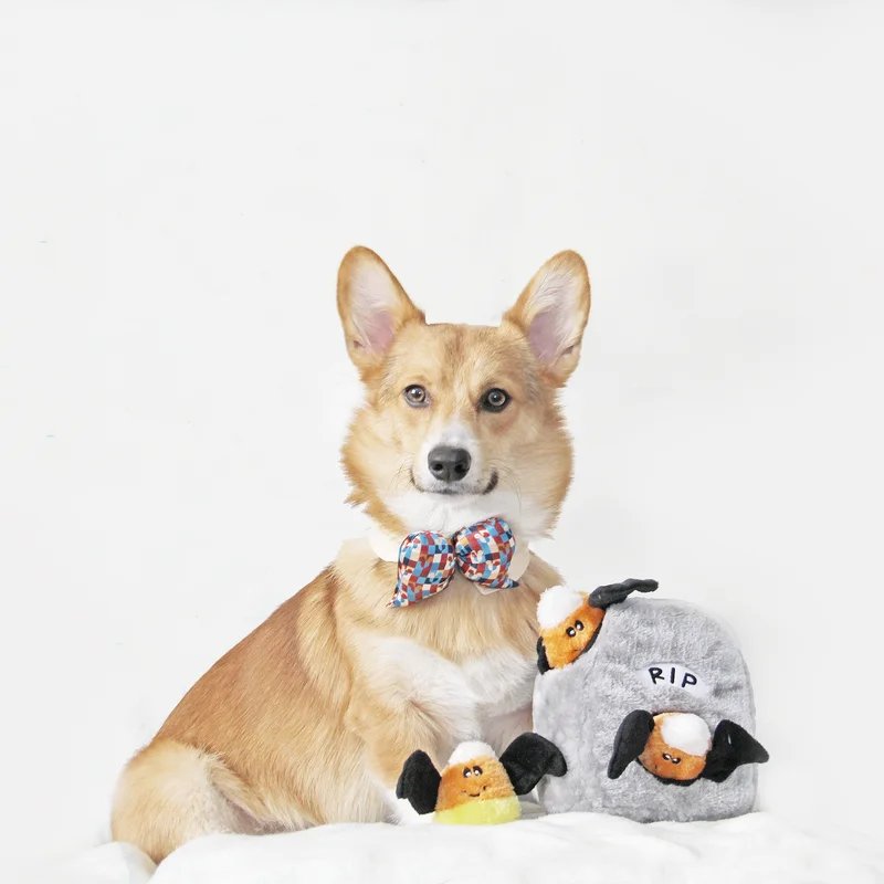 Peluche de fouille Burrow Pierre Tombale — Enrichissement pour chien, photo 2 sur 6