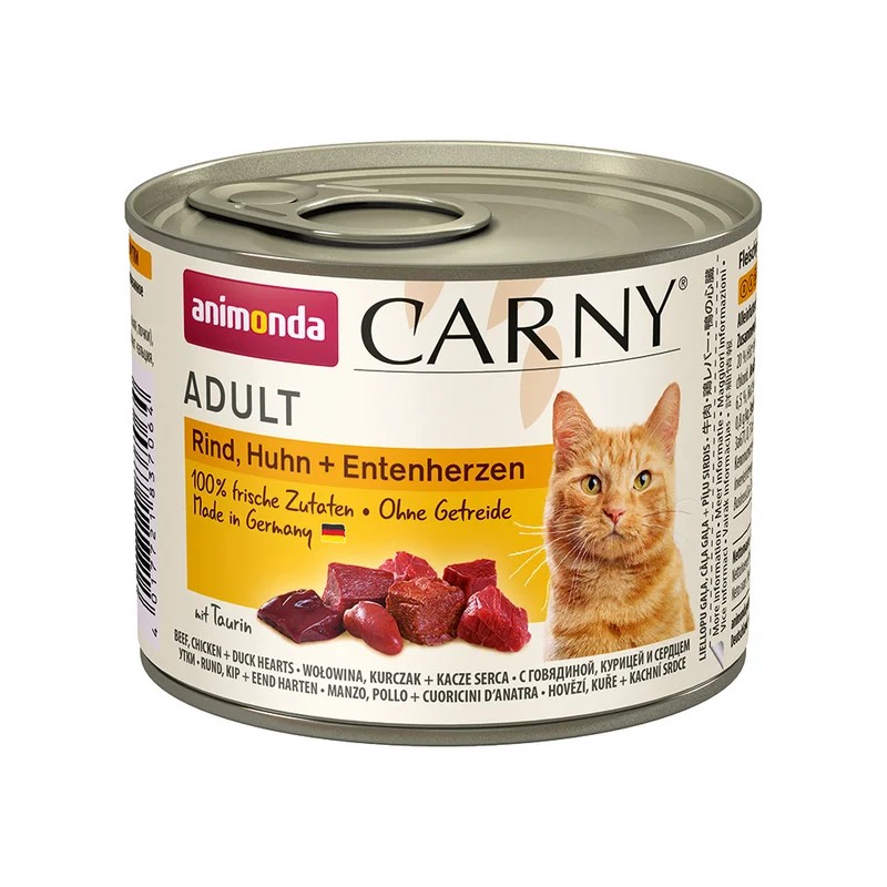 Bœuf, Poulet et Coeur de Canard — Friandises pour chat