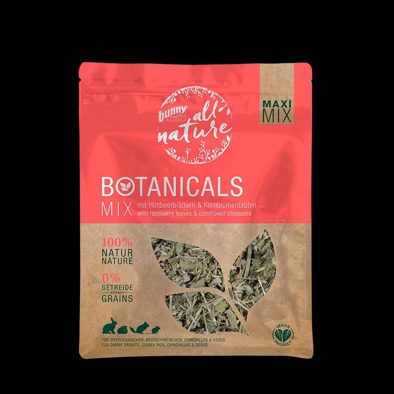 Friandises aux herbes Botanicals Framboisier & Bleuets — Alimentation pour cochon-dinde