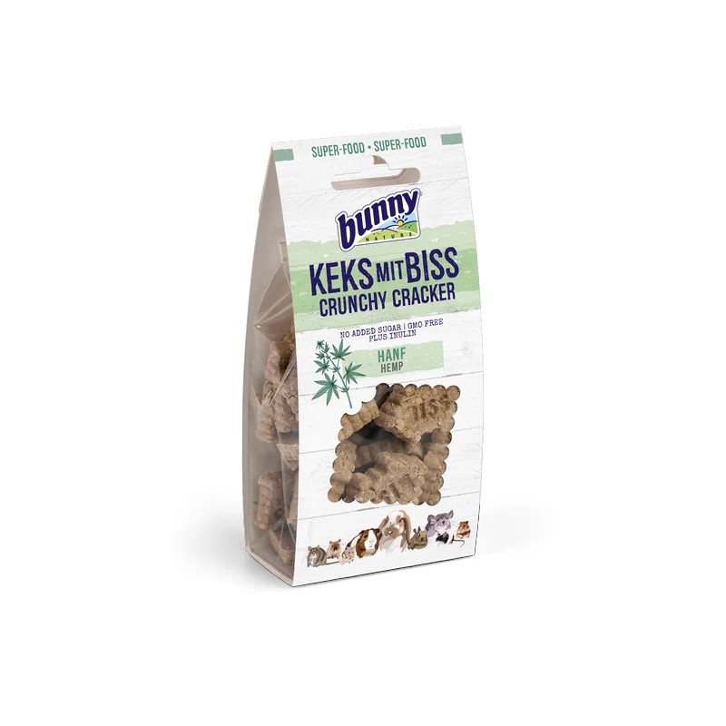Crunchy Cracker Chanvre 50G — Friandises pour gerbille