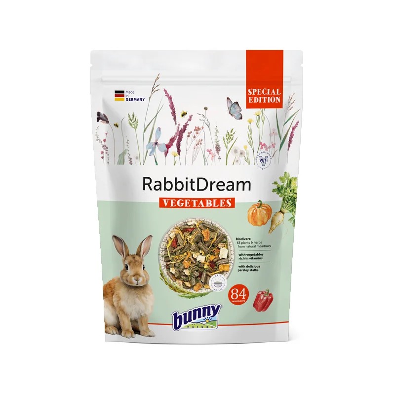 Granulés Lapin - Vegetables 1.5kg, Alimentation complète pour lapin — Alimentation pour lapin