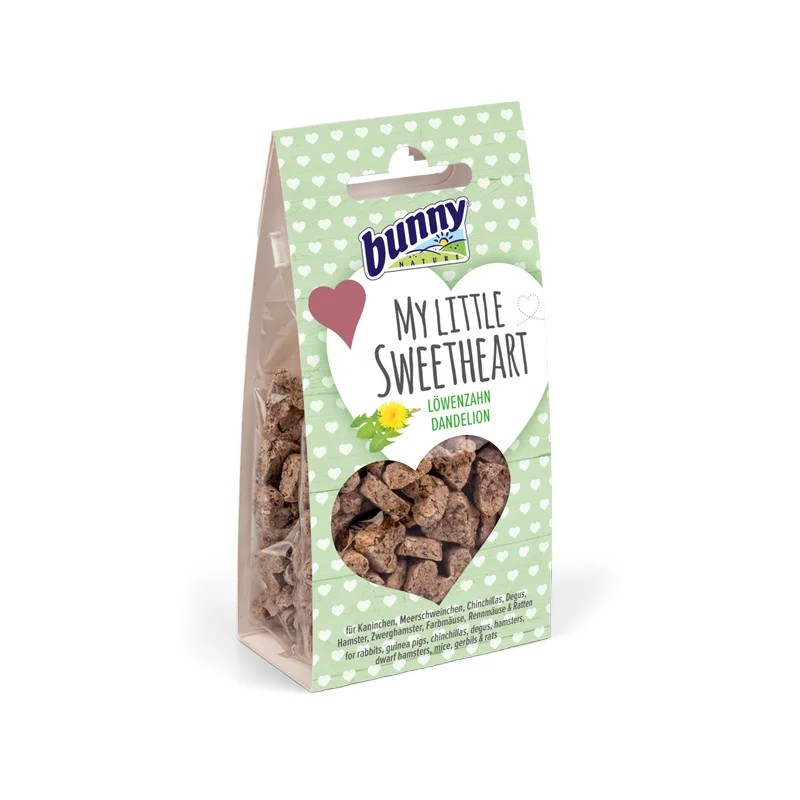 My Little Sweetheart Pissenlit 30g, Friandise naturelle pour rongeur et lapin — Friandises pour hamster