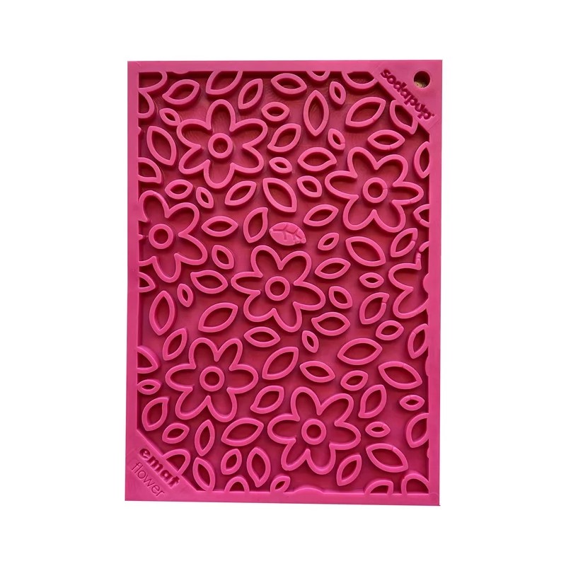 Tapis à lécher eMat Flowers — Enrichissement pour chien, photo 1 sur 2