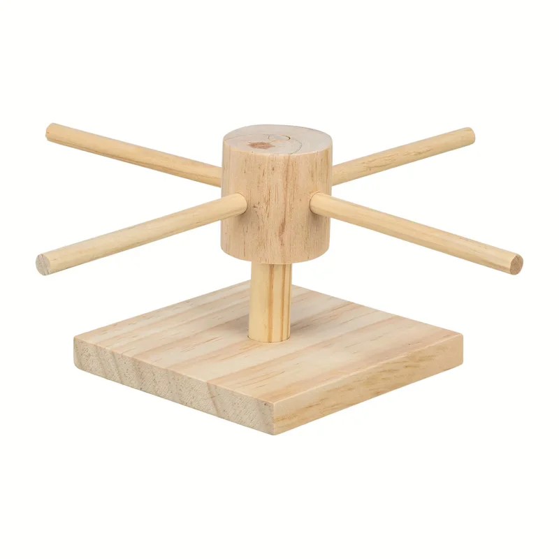 Carrousel en bois — Accessoires pour chinchilla, photo 2 sur 3
