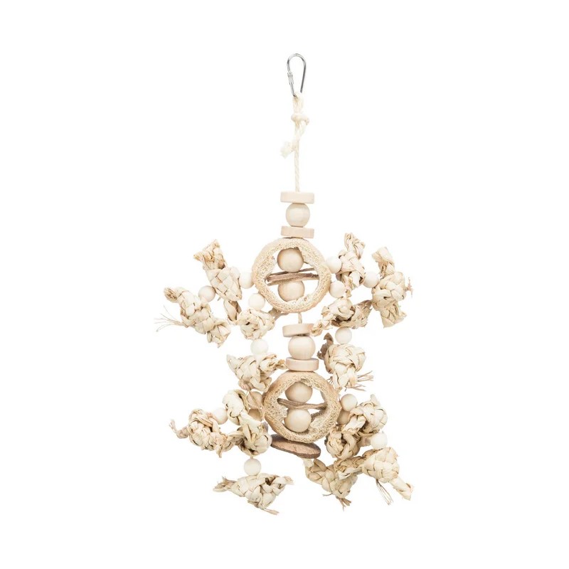 Jouet en bananier et luffa — Jouets pour rat