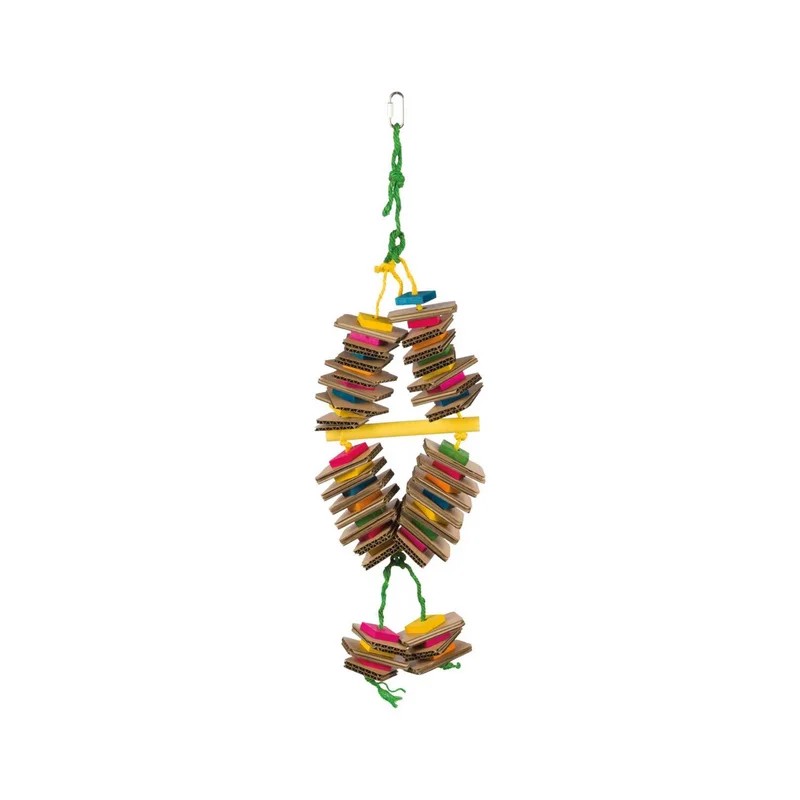 Jouet en bois et carton — Jouets pour rat