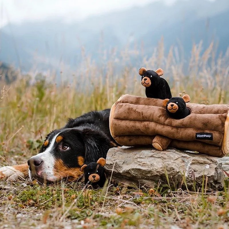 Peluche de fouille Burrow Ours — Jouets pour chien, photo 2 sur 2