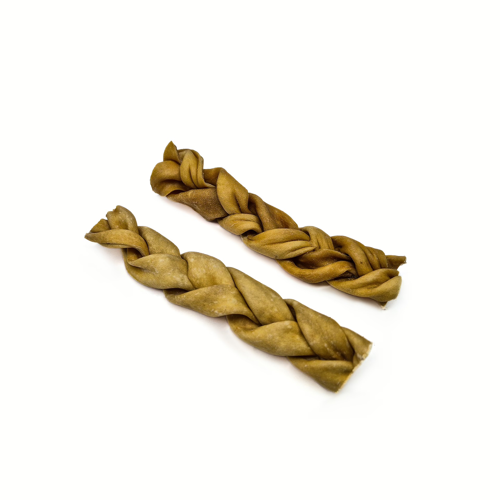Peau de buffle tressée 15CM — Mastication pour chien