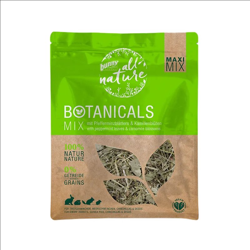 Botanicals Menthe & Camomille 400g, Friandise naturelle pour rongeur et lapin