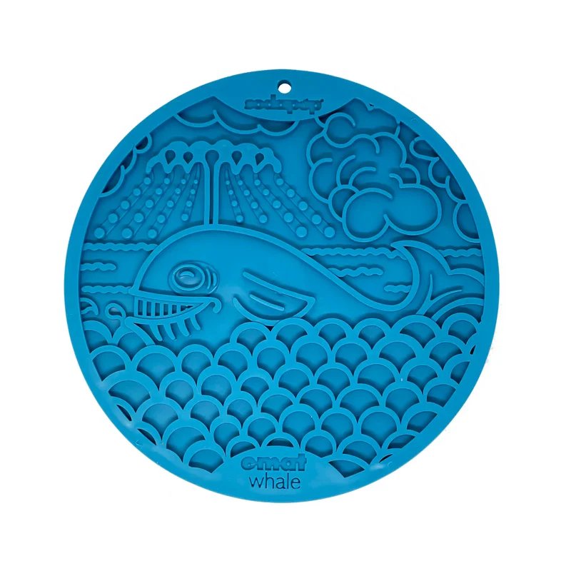 Tapis à lécher eMat Baleine — Enrichissement pour chien