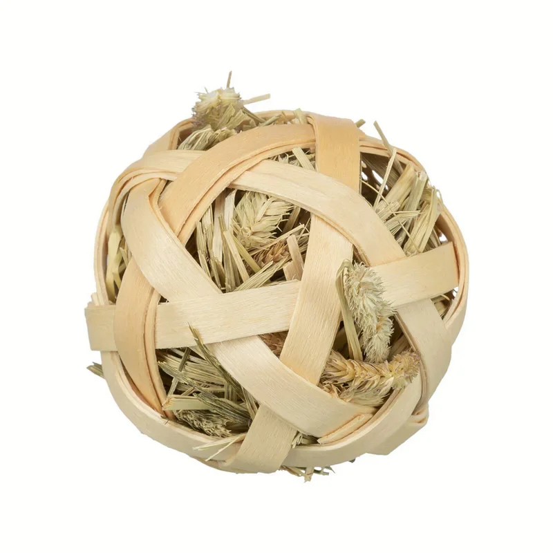 Balle en bambou, Foin pour chinchilla — Foin pour chinchilla