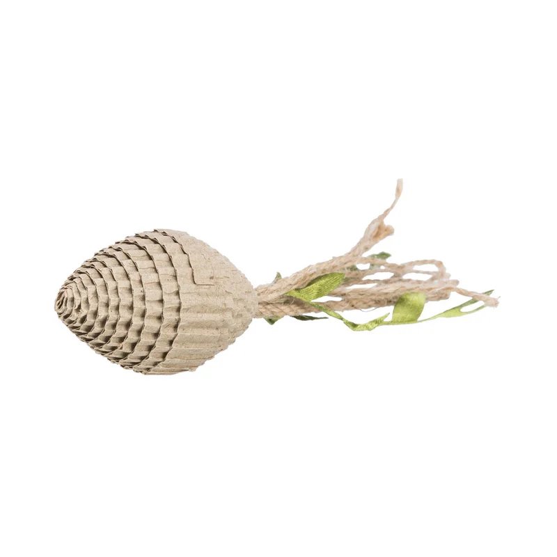 Broche en carton — Jouets pour chat