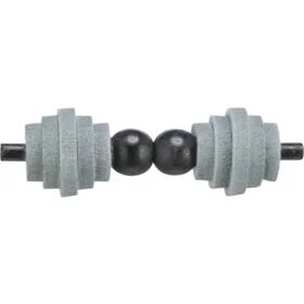 Haltères en feutre et bois — Jouets pour chat