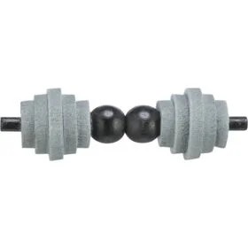 Haltères en feutre et bois — Jouets pour chat