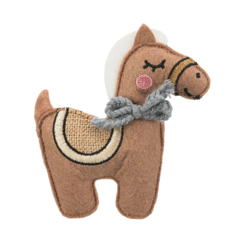Peluche cheval — Jouets pour chat