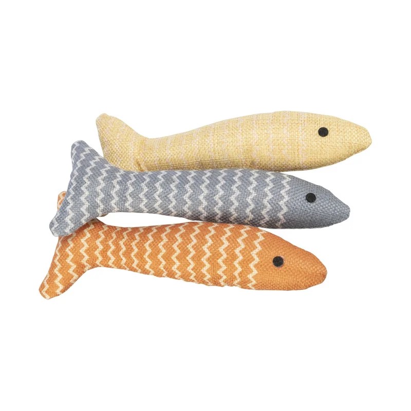 Poisson en tissu — Jouets pour chat, photo 1 sur 2