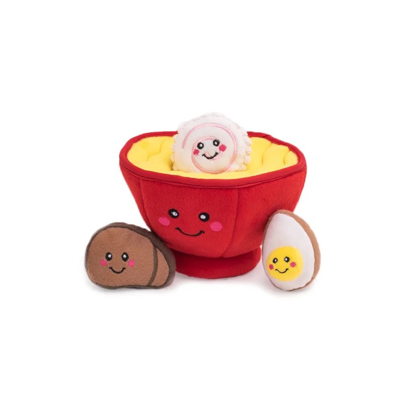 Peluche de fouille Burrow Ramen — Enrichissement pour chien