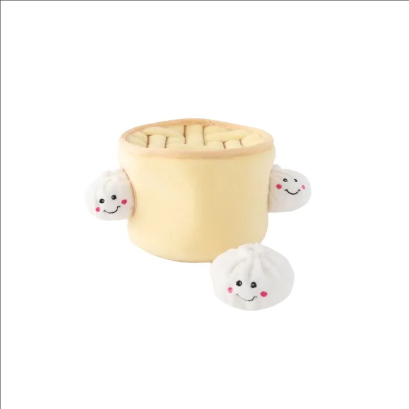 Peluche de fouille Burrow Raviolis — Enrichissement pour chien