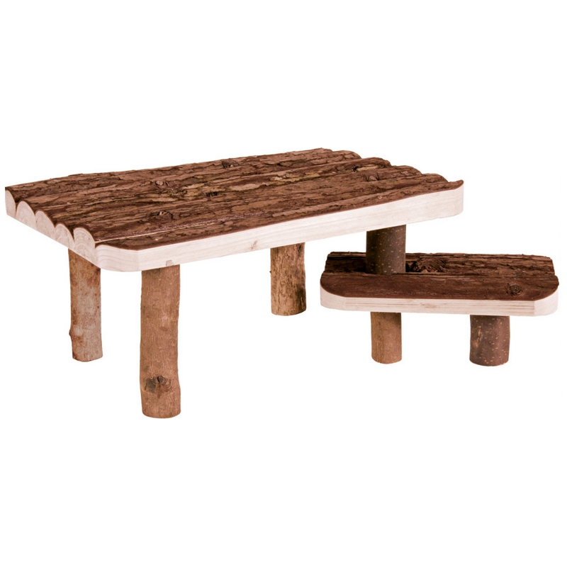 Trixie | Plateforme double en bois