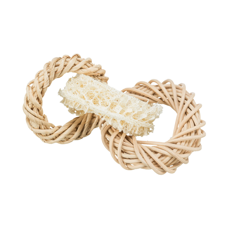 Trixie | Anneaux en luffa
